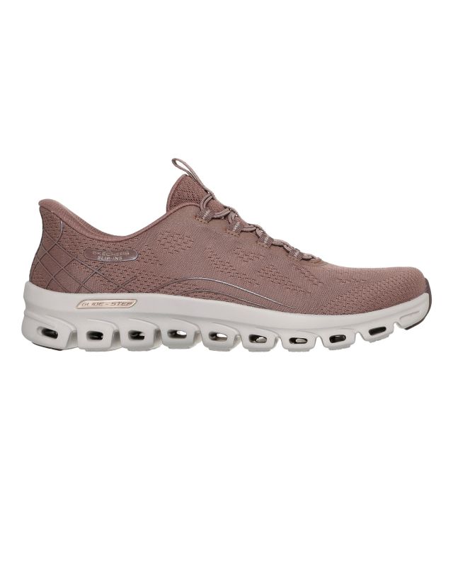 Product: SKECHERS  - GLIDE - STEP ELEVATE - AMAZE - Sneakers marrone con intersuola ammortizzata geometrica (1 of 5)
