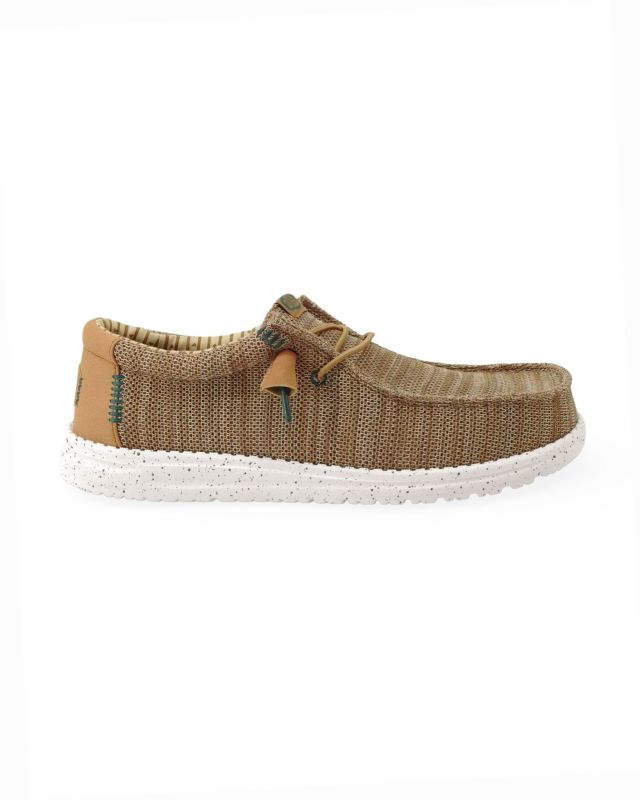 Product: HEY DUDE- SCARPA WALLY STRETCH SOX, MARRONE - 41898-2LI (1 of 7)
