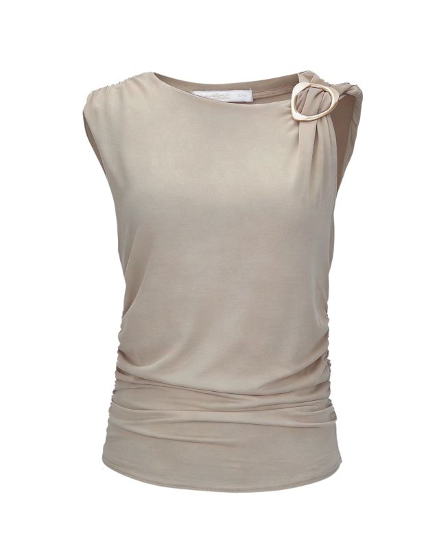 Product: BACHATA - Tshirt smanicata con dettaglio ad anello (1 of 2)
