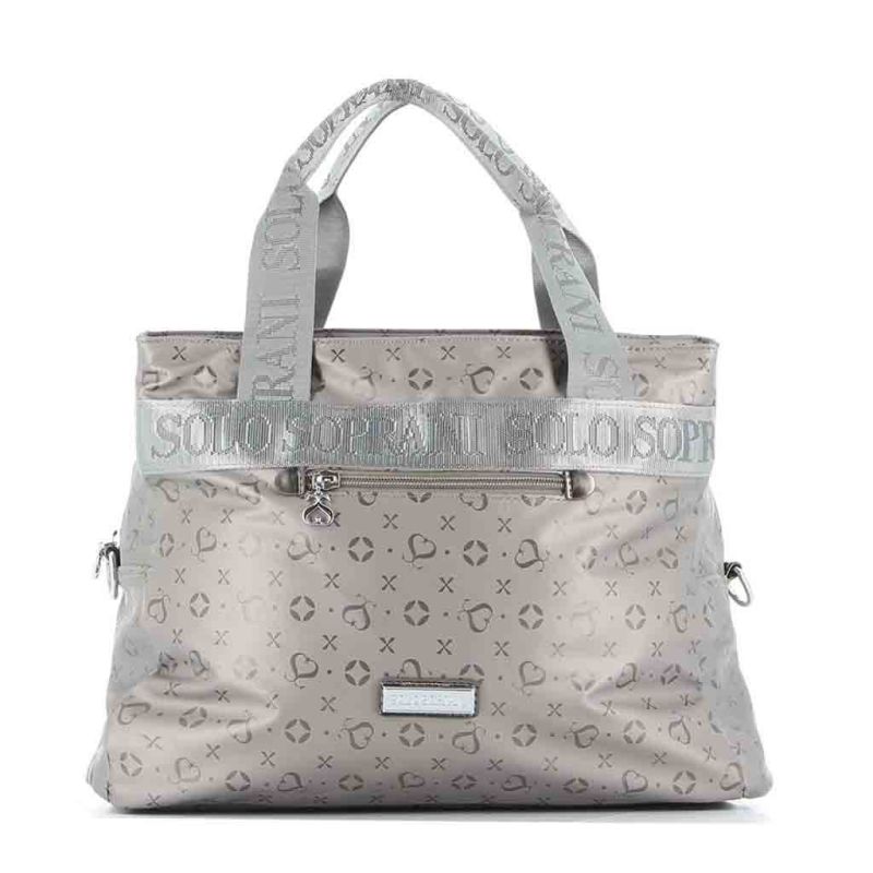 Product: SOLO SOPRANI - Borsa due manici con tre scomparti principali e tracolla rimovibile (6 of 50)