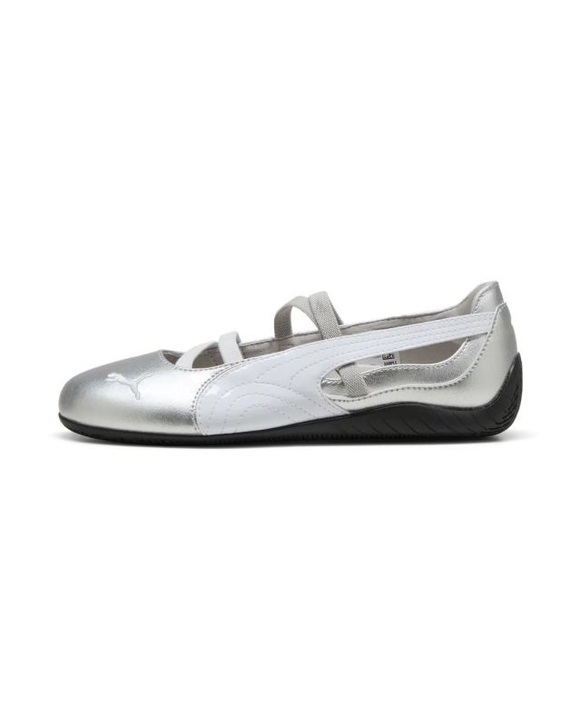 Product: PUMA - BALLERINA DONNA SILVER E BIANCA SPEEDCAT BALLET, 401581-01 (1 of 8)
