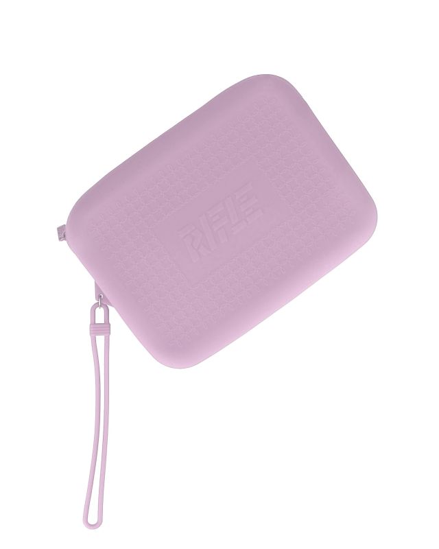 Product: RIFLE - Pochette lilla in silicone con polsiera (1 of 5)
