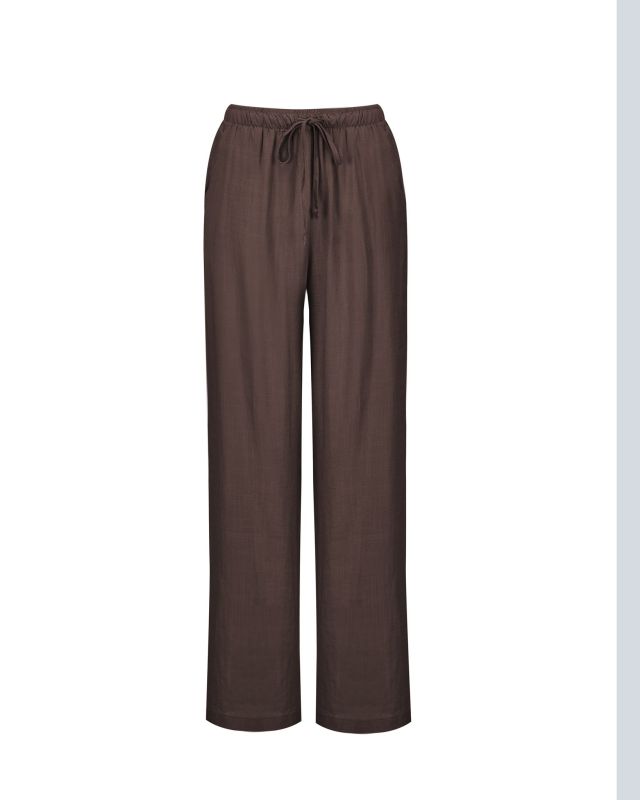 Product: BACHATA -Pantalone marrone con tasche (1 of 2)