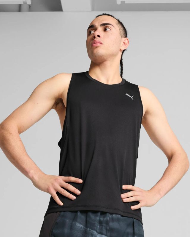 Product: PUMA - CANOTTA NERA  RUN VELOCITY TANK (POLY) DA UOMO, 526595-01 (1 of 3)