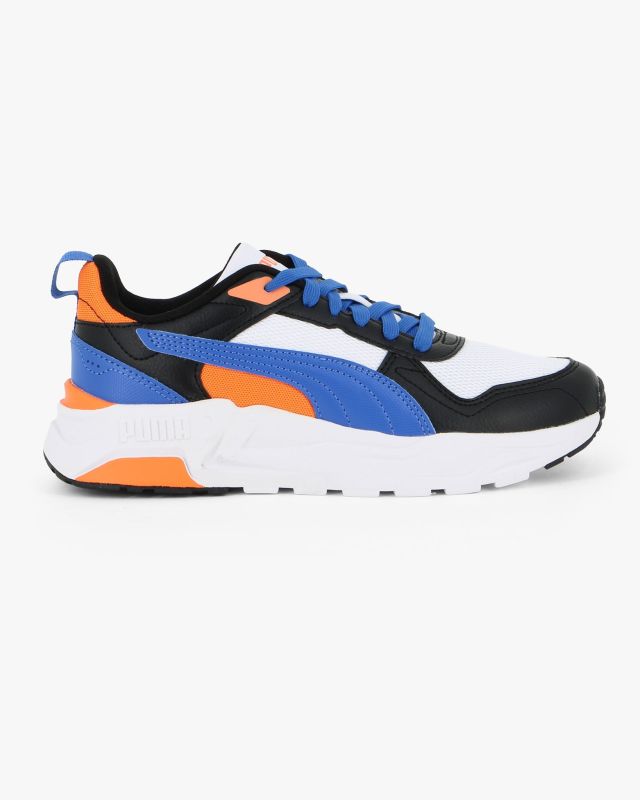 Product: PUMA - SNEAKERS JUNIOR TRINITY 2 LT GS BIANCA, NERA E ARANCIONE NUMERATA 36/39 , 403703-12 (1 of 6)