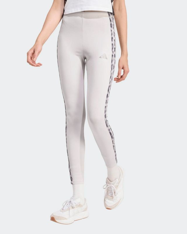 Product: ADIDAS - LEGGINGS LILLA ESSENTIAL 3 STRISCE MACULATE IN JERSEY - KC3883 (1 of 6)