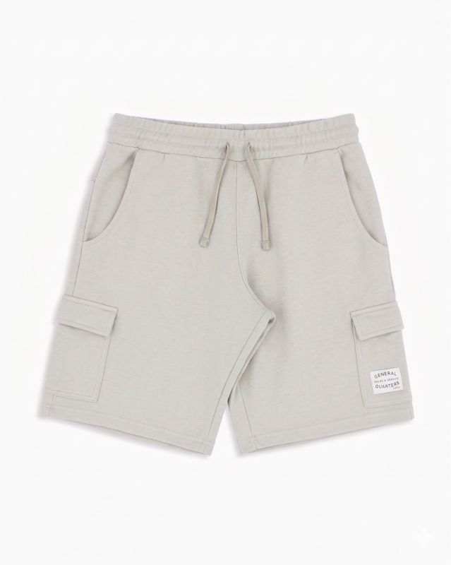 Product: BROKER'S - Bermuda grigio in cargo piquet (1 of 4)