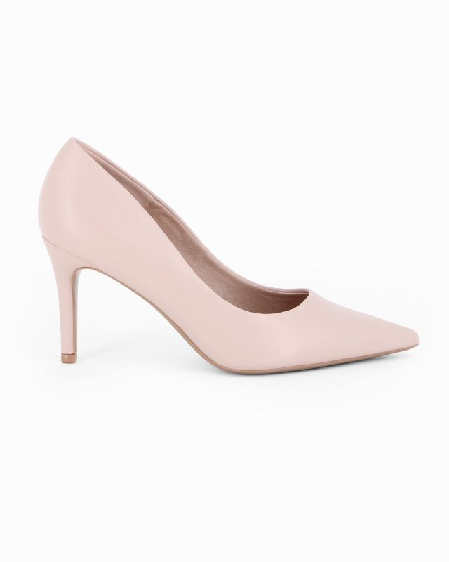 Prodotto: MISS GLOBO - Décolleté nude con sottopiede in VERA PELLE, tacco 8CM
