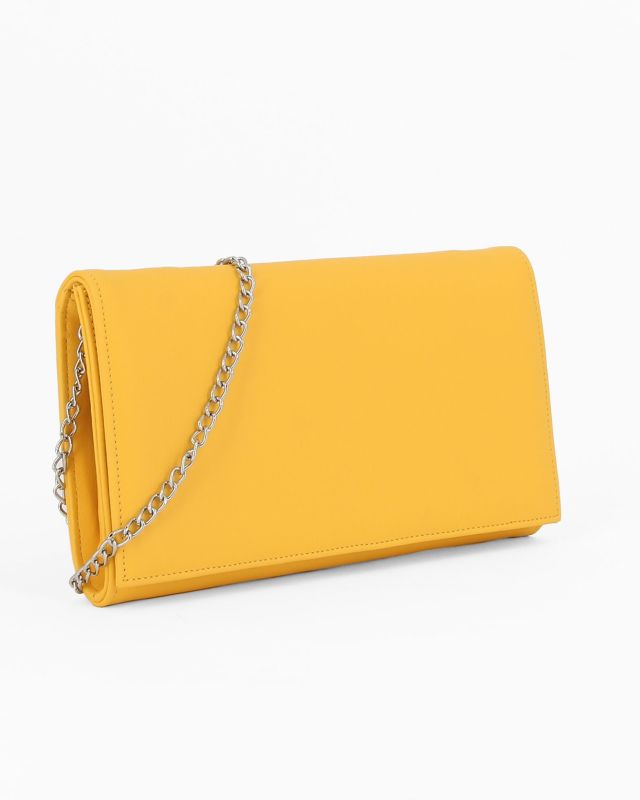 Prodotto: TATOO- Pochette gialla con patta, MADE IN ITALY