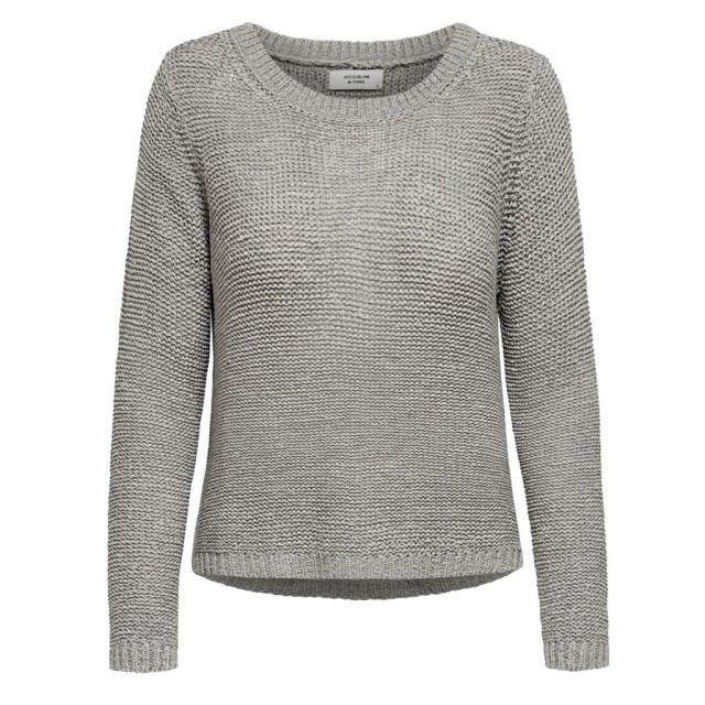 Prodotto: JACQUELINE de YONG - MAGLIA DONNA PULLOVER DI FILO GRIGIA