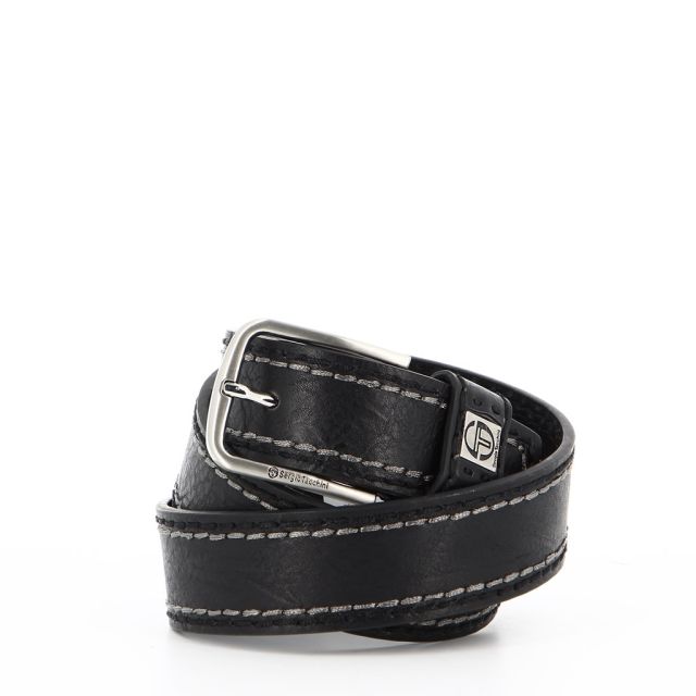 Prodotto: SERGIO TACCHINI - Cinta Nero con fibbia nickel free