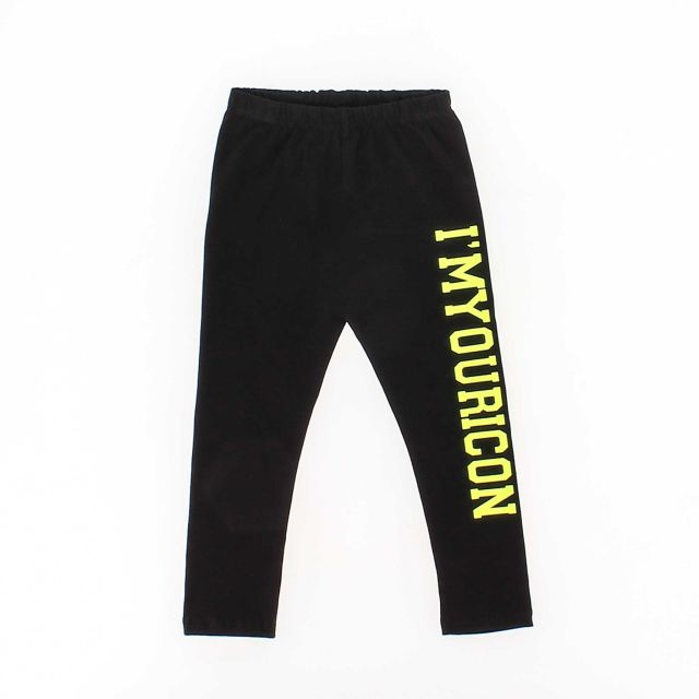 Prodotto: BACHATA - BIMBA LEGGINGS NERO/GIALLO