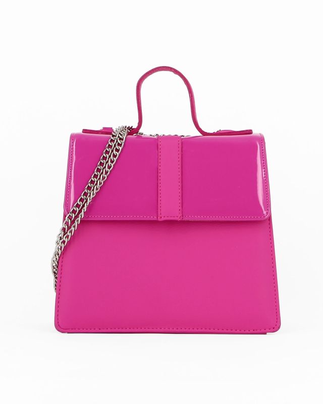 Prodotto: TATOO - Borsa fuxia un manico con tracolla - MADE IN ITALY