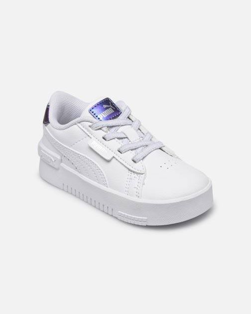 Prodotto: PUMA JADA BIOLUMINESCENCE AC INF - Sneakers da bambina bianca con dettagli metallizzati, numerata 20/27