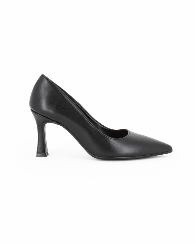 Prodotto: MISS GLOBO COLLECTION - Décolleté nera tacco 8CM, MADE ITALY