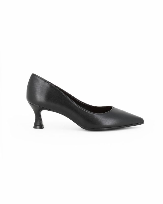 Prodotto: MISS GLOBO COLLECTION - Décolleté nera tacco 5,5CM, MADE ITALY