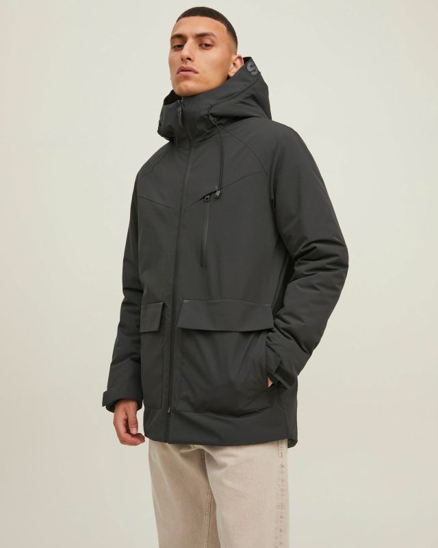 Prodotto: JACK&JONES - GIUBBINO PARKA UOMO NERO