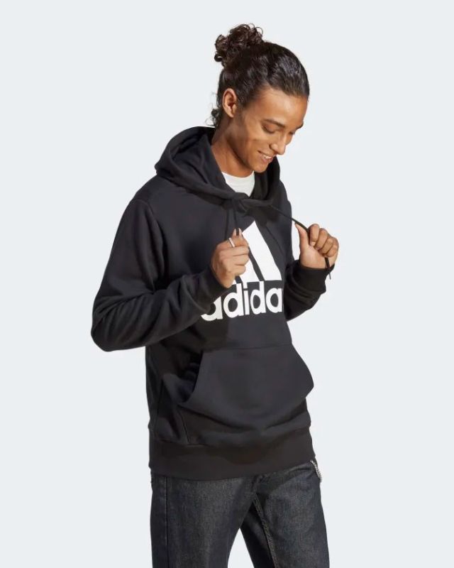 Prodotto: ADIDAS-FELPA CON CAPPUCCIO ESSENTIALS FRENCH TERRY BIG LOGO-IC9363