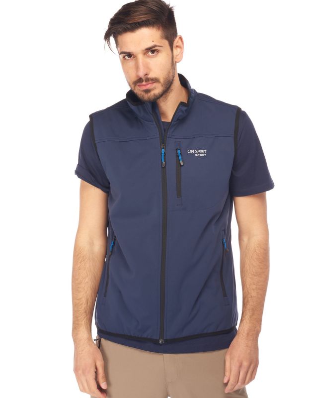 Prodotto: GILET SOFTSHELL BACCO NAVY BLUE