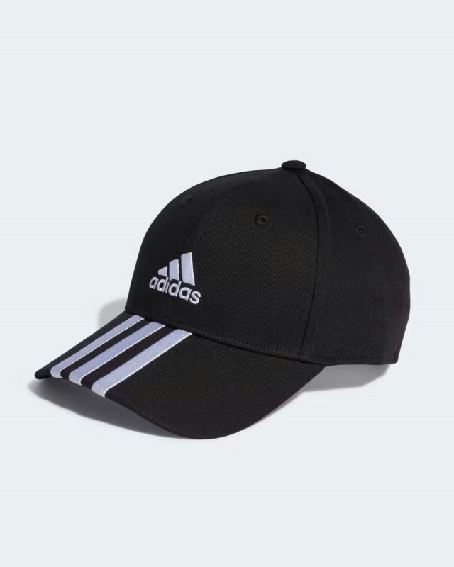 Prodotto: ADIDAS - CAPPELLINO DA BASEBALL 3-STRIPES COTTON TWILL - IB3242