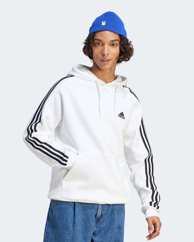 Prodotto: ADIDAS - HOODIE ESSENTIALS FLEECE 3-STRIPES - IJ6476
