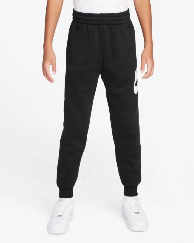 Prodotto: NIKE - Pantalone tuta da bambino nero con logo bianco