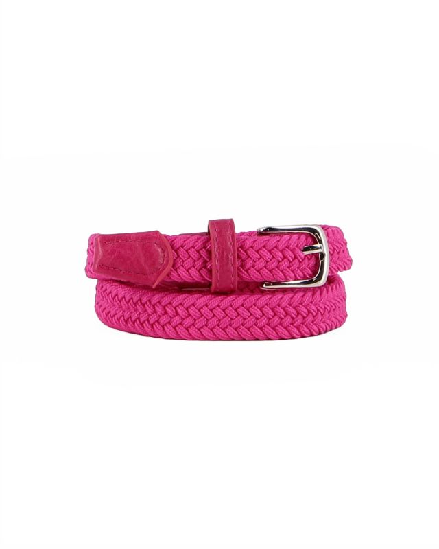 Prodotto: NAZARENO GABRIELLI - Cinta fuxia da donna, intrecciata ed elasticizzata