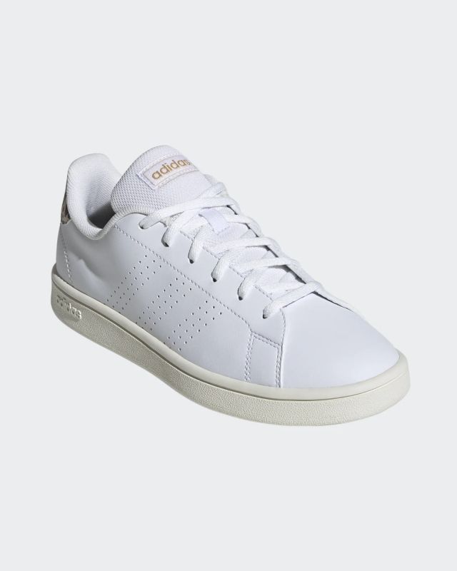 Prodotto: ADIDAS - SCARPA ADVANTAGE BASE DA DONNA BIANCA CON DETTAGLI MACULATI - IF8555