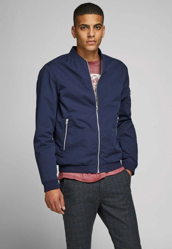 Prodotto: JACK & JONES - GIUBBINO BOMBER BLU DA UOMO