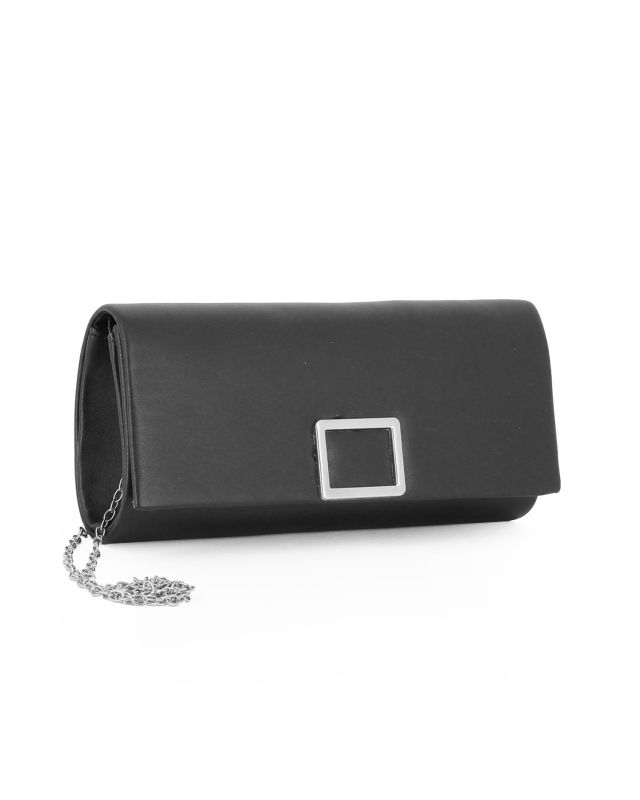 Prodotto: DIVAS - Pochette nera con patta