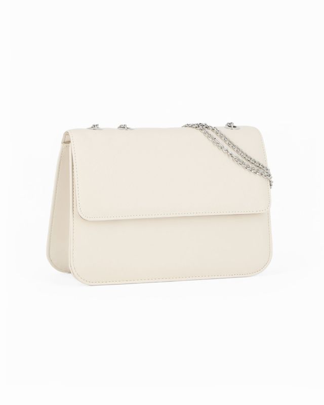 Prodotto: TATOO - TRACOLLA BEIGE CON PATTA - MADE IN ITALY