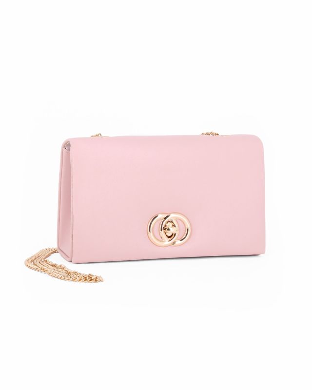 Prodotto: MISS GLOBO - Pochette nude con patta e chiusura a girello