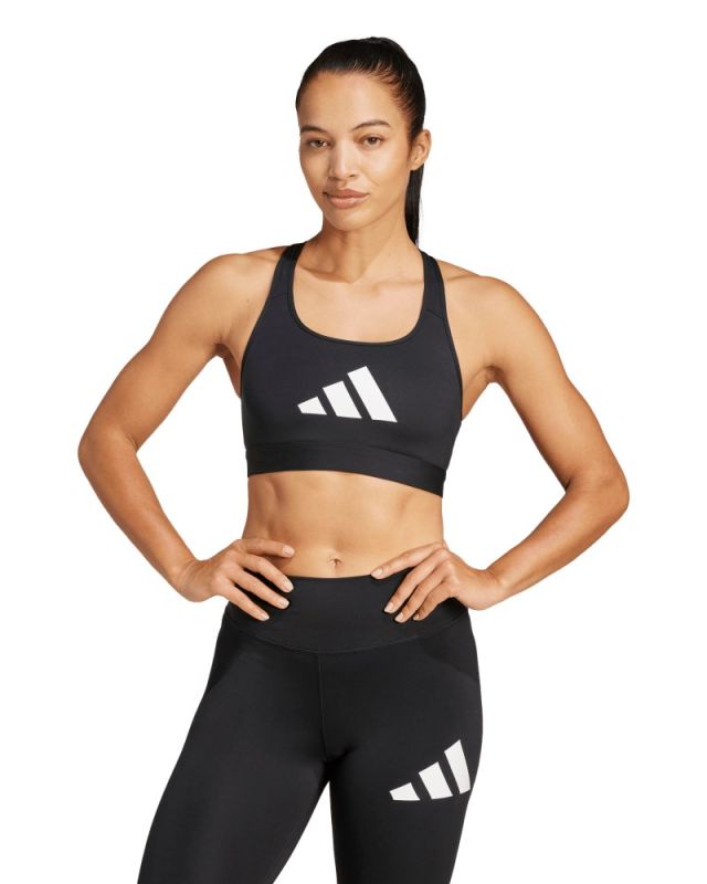 Prodotto: ADIDAS -REGGISENO SPORTIVO DONNA  NERO POWERREACT  BL BRA  -  JG1414