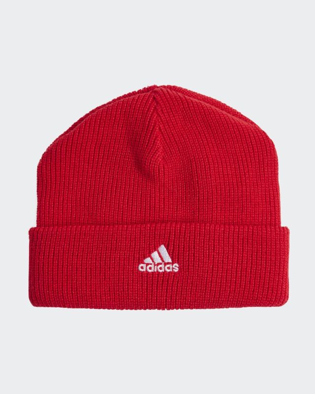 Prodotto: ADIDAS - Berretto rosso con logo bianco - IY7842