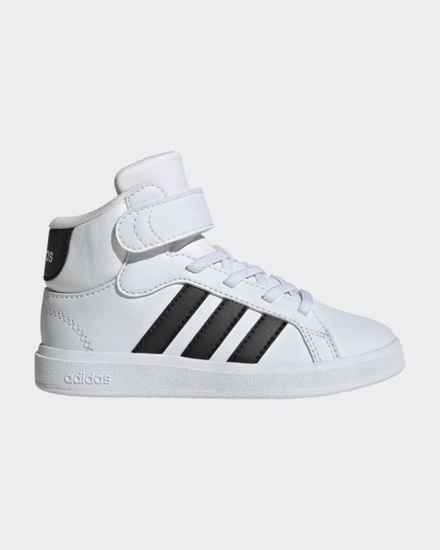 Prodotto: ADIDAS - SCARPA GRAND COURT MID BIANCA E NERA -  IE3862