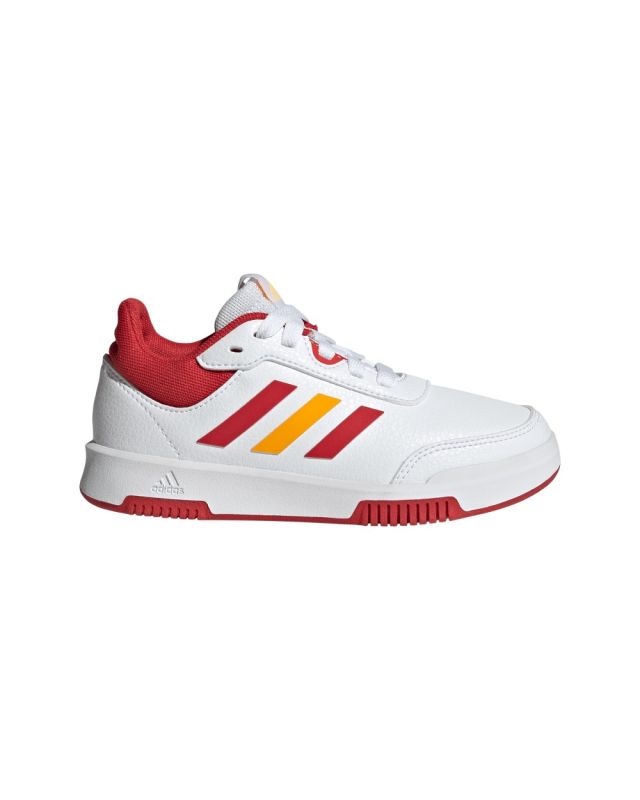 Prodotto: ADIDAS TENSAUR SPORT 2.0 GS - Scarpa bianca con dettagli rossi e gialli, numerata 36/40 - IF1724