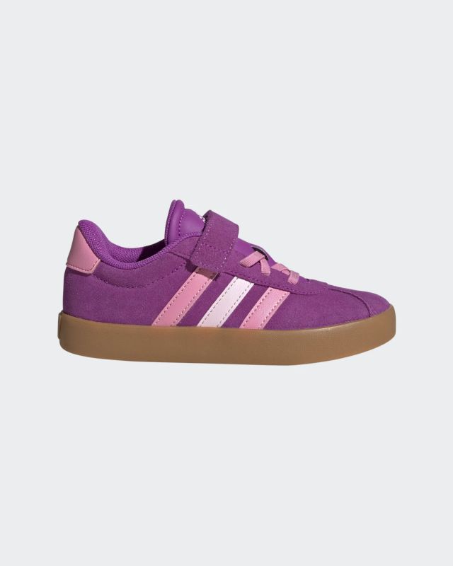 Prodotto: ADIDAS - SCARPA SNEAKERS VL COURT 3.0 SCAMOSCIATA ROSA 28-35 JH6316