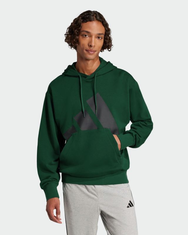 Prodotto: ADIDAS - FELPA CON CAPPUCCIO BL FT HD  VERDE DA UOMO - JE8896