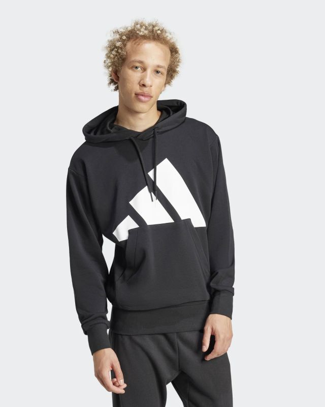 Prodotto: ADIDAS - FELPA CON CAPPUCCIO NERA BL FT HD DA UOMO - IN6164
