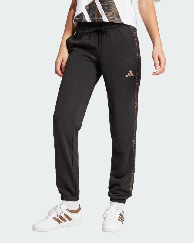 Prodotto: ADIDAS - PANTALONE ANIMAL 3S FT PT NERO/ANIMAL DA DONNA-  JM5892