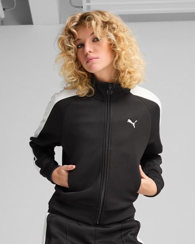 Prodotto: PUMA - FELPA T7 ALWAYS ON SHORT TRACK NERA DA DONNA - 629796-01