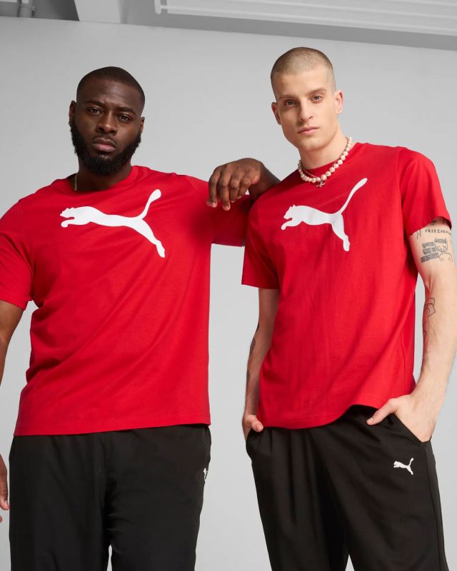 Prodotto: PUMA - T-SHIRT  ROSSA ESSENTIALS  TEE DA UOMO, 682536-11