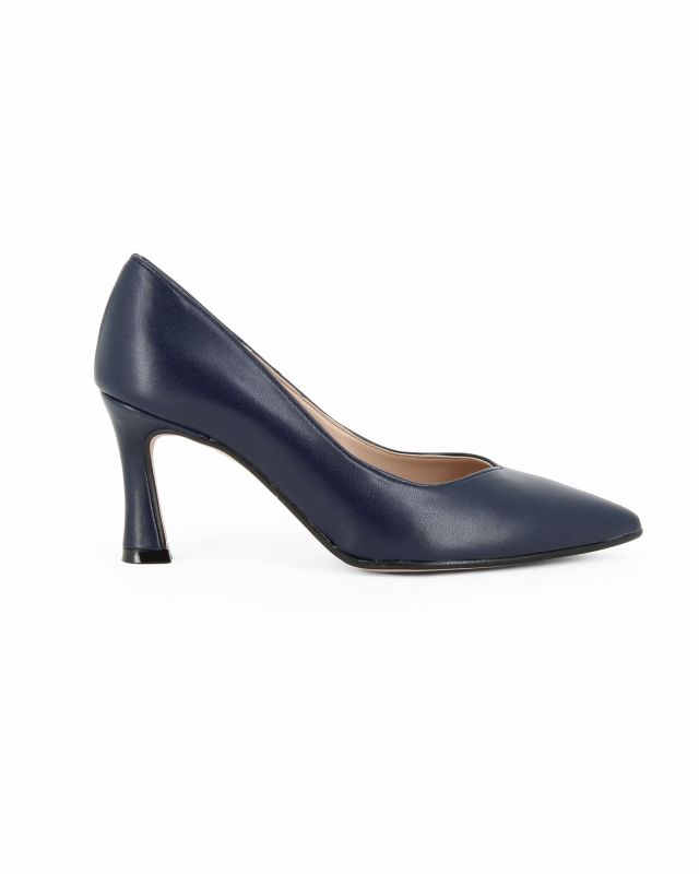 Prodotto: MISS GLOBO - Décolleté blu, tacco 7CM - MADE IN ITALY