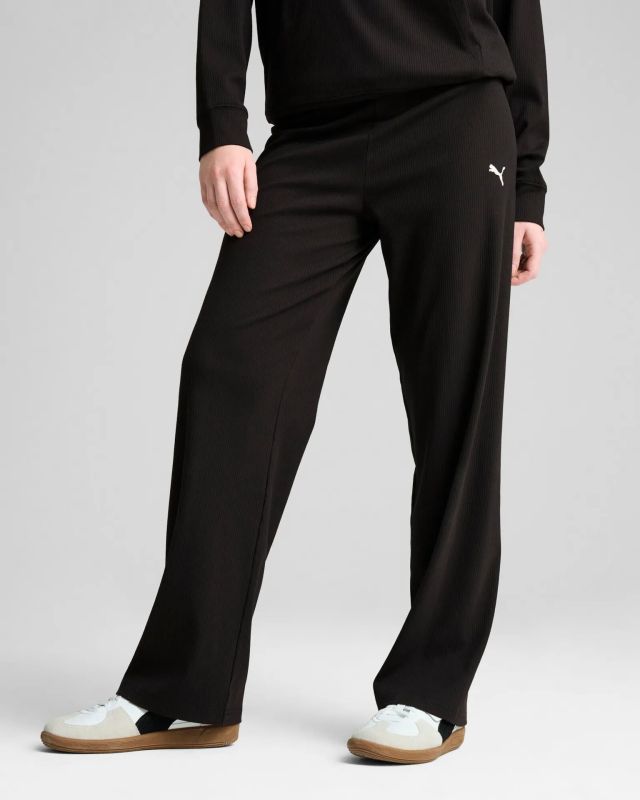 Prodotto: PUMA - PANTALONE ESS ELEVATED HIGH-WAIST NERO DA DONNA - 685025-01