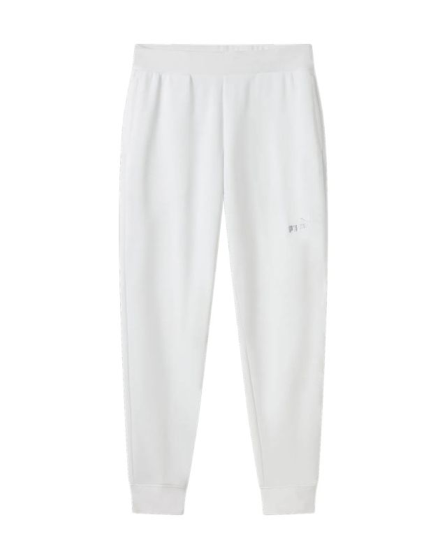 Prodotto: PUMA - PANTALONE BIANCO ESSENTIAL +TEXTURED FOIL LOGO DA DONNA,  688996-02