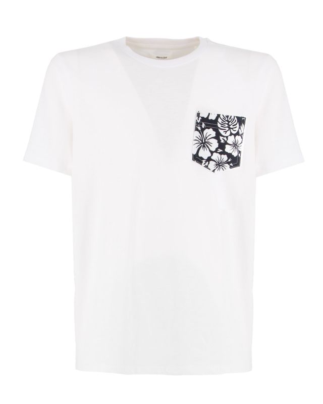 Prodotto: T-SHIRT MM C/TASCHINO URANIO BIANCO