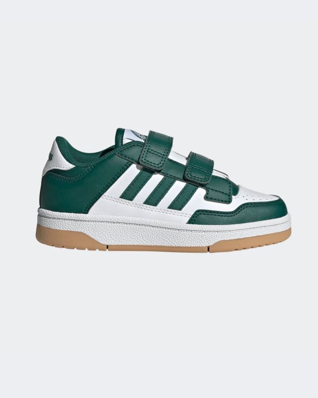 Prodotto: ADIDAS - SNEAKERS JUNIOR BIANCA E VERDE RAPID COURT CF PS DAL 28 AL 35 -  JR1022