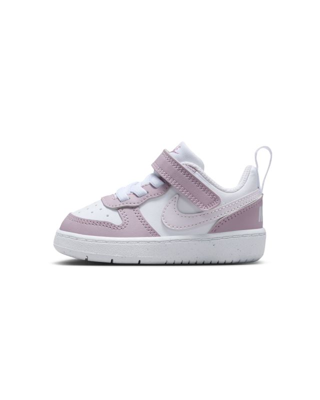 Prodotto: NIKE - SNEAKERS KIDS BIANCHE, LILLA E ROSA COURT BOROUGH LOW TD RECRAFT DAL 19,5  AL 27  DV5458-134