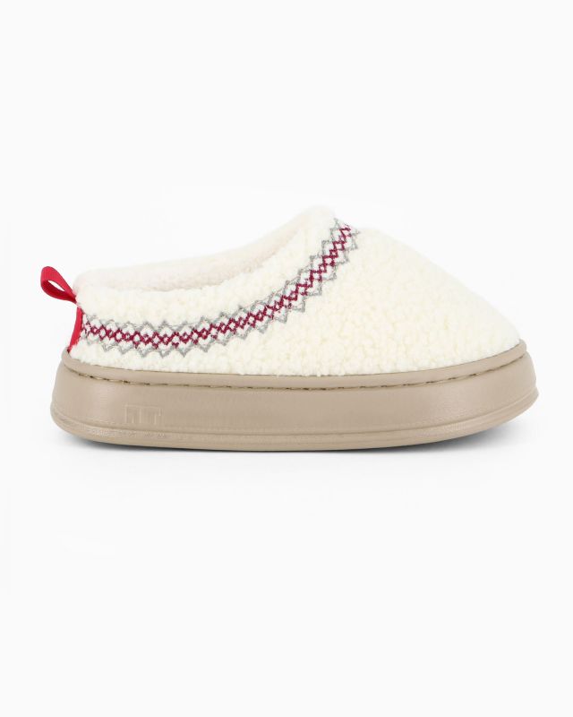 Prodotto: TIGLIO RAMBLAS - Pantofola crema in peluche
