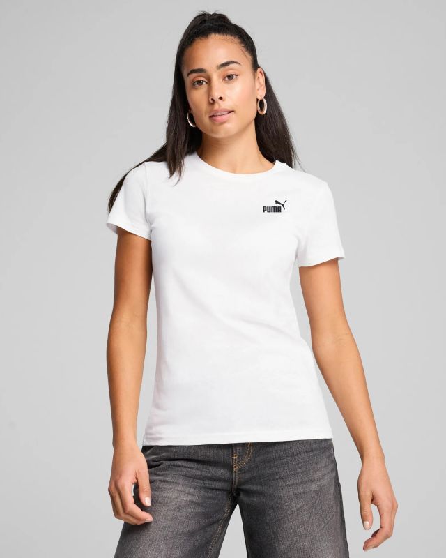 Prodotto: PUMA - T-SHIRT BIANCA ESSENTIAL SMALL N. 1 DA DONNA, 682372-02